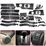 S&uuml;sinikkiust sisekujunduse kleebiste komplekt Honda Cr-V Crv 2007-2011 jaoks