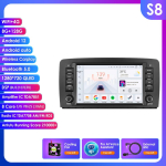 Hizpo 2Din Android 13 Autoraadio Mercedes Benz R-klassi W251 R300 R280 R320 2005-2017 jaoks Multimeedia Video M&auml;ngija Navigatsioon Intelligentne RDS GPS Carplay S8 8Core 8G 128G AI