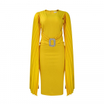 S&uuml;gis/Talv 2023 Naiste Kehakontuuridega Keebi &Otilde;htukleit - &Uuml;hev&auml;rviline, Suur Suurus, Aafrika Stiil XXXL roheline