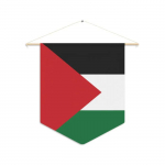 Drapeau - Palestiina - 30 x 45 cm - Pol&uuml;ester - Impression recto/verso - Lisatarvikud