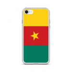 Coque &ndash; PIXELFORMA &ndash; iPhone 7 &ndash; Drapeau du Cameroun &ndash; Souple &ndash; Kaitse t&auml;ielik