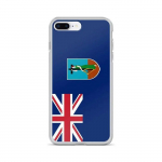 Coque iPhone &ndash; Montserrat &ndash; Drapeau &ndash; Supp &ndash; Mitmev&auml;rviline &ndash; &Uuml;hilduv iPhone 7 Plus