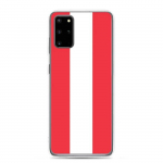 Coque T&eacute;l&eacute;phone &ndash; Samsung &ndash; Galaxy S20 Plus &ndash; Drapeau de l'Autriche &ndash; Supp &ndash; Mitmev&auml;rviline