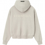 Fear of God Essentials Klassikaline kapuutsiga pusa Helehall Unisex Topid Hall 192SP252052F S