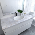 40cm Laius Marmor Isekleepuv Tapeet Vin&uuml;&uuml;l Seinakleebised Veekindel Kontaktpaber K&ouml;&ouml;gi jaoks Dekoratiivkile Kodu Deekor 5mx40cm