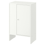 IKEA BAGGEBO: Uste ja kapiga, 50x30x80 cm, valge (704.838.82) white