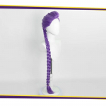 KPop Deemonik&uuml;tid Superstaar Rumi Parukas Cosplay Rumi Juuksed Halloweeni Pidu Rollim&auml;ng Kuumakindel S&uuml;nteetiline Parukas Karnevali Rekvisiit About 120cm lilla