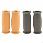 2 Pairs Rubber Crutch handheld grip Cover Crutches Handle Replacement Covers