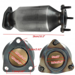 409 roostevabast terasest katal&uuml;saatoriga v&auml;ljalaskes&uuml;steem Katal&uuml;saator Honda Pilot 2005-2008 jaoks Odyssey 3.5L 2005-2010 jaoks