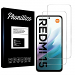 Verre Tremp&eacute; pour Xiaomi Redmi 15 [Pack 2] Film Vitre Protection Ecran Phonillico&reg;
