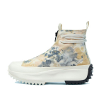 Converse Run Star Hike High Pesitud Lillemustriga Unisex Tossud Kreemjas Egreti Valge 170776C 41