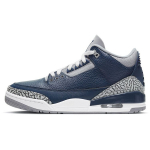 Air Jordan 3 Retro Georgetown Meeste Tossud Sinine Kesk&ouml;&ouml;-Tumesinine Tsemendihall CT8532-401 44