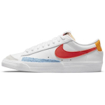 Nike Blazer Low 77 Valge Oranž Naiste Tossud University-Gold University-Blue DC4769-105 36.5