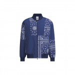 Adidas Originals K&otilde;ik otsib p&auml;ritolu Klassikaline seeria Mustriga tr&uuml;kitud Spordi lahtine jakk Unisex jakk S&uuml;gav-indigokarva IP1785 XL