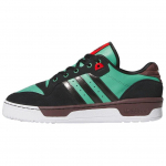 Demon Slayer x adidas Rivalry Low Tanjiro Unisex tossud Green Core-Black Pantone JI3312 42⅔