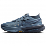 Nike ZoomX Zegama 2 Smokey Blue Metallic Platinum Armory Navy Meeste tossud FD5190-006 38.5