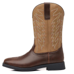 Mood Uus K&auml;sitsi Valmistatud Meeste Kauboisaapad Tikand L&auml;&auml;ne Toss Terava ninaga Keskmise s&auml;&auml;rega Meeste Saapad Pealelibistatavad Meeste Ratsasaapad Zapatos Hombre 41 brown