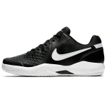 Nike Air Zoom Resistance S&uuml;nteetiline nahk P&otilde;rutust summutav Libisemisvastane Vastupidav Madala s&auml;&auml;rega Tennisejalatsid Meeste toss Must 918194-010 40.5