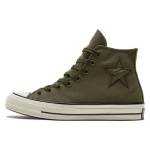 Converse Chuck Taylor All Star 1970ndad Mugavad Trendikad Retro Vabaaja Vastupidavad Kerged K&otilde;rge s&auml;&auml;rega L&otilde;uendikingad Unisex Tossud Oliiviroheline A04280C 35