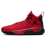 Air Jordan Super Fly MVP PF Mugavad Spordijalatsid L&ouml;&ouml;gisummutusega Libisemiskindlad K&otilde;rge s&auml;&auml;rega Korvpallijalatsid Meeste toss Punane Must AR0038-601 40.5