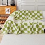 Ruuduline lihtne diivanipadi Four Seasons universaalne diivani kate Libisemiskindel diivani kate k&auml;ter&auml;tiku kate Tolmukindel laisk suur diivani r&auml;tik 180*130