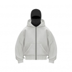 Unisex Balaklava Kapuutsiga Soe Vaba Kapuutsiga Jakk Lukuga Vabaaja Jakk N&auml;omaskiga S&uuml;gis-Talveks V&auml;lispordiks T&auml;navar&otilde;ivad M