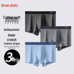 Three Guns Men's 7A Antibacterial Cotton Boxer Briefs 5XL