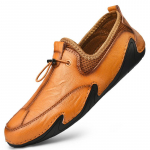 Meeste Jalan&otilde;ud S&uuml;gis Uued Slip-on Meeste Suured Suurused Jalan&otilde;ud Trendikad Briti Business Casual Nahast Jalan&otilde;ud Meeste Ehtne Nahk 38 pruun
