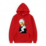 Disney pardike Donald multikas anime naiste pusa pealisriided kevad s&uuml;gis kapuutsiga moodne spordi paarisuuruses dressipluus riided S
