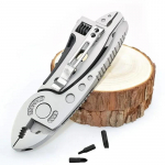 Kaasaskantavad tangid taskukruvikeerajate komplekt - Tarvikud meistrimehele, Reguleeritav mutriv&otilde;ti, Kruvikeeraja, Tangid, Nuga Kompaktne, Multit&ouml;&ouml;riist valge