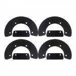 Snowblower Rubber Paddles Kit Repair Parts Easy to Install Maintenance Portable Replaces Snow Blower