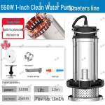 Suure v&otilde;imsusega 220V roostevabast terasest sukelpump p&otilde;llumajanduse ja reovee jaoks, vastupidav suure t&otilde;stek&otilde;rgusega.