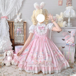 Armas Lolita stiilis ruudukujuline kaelarihm kassiprintimine disainerkleit v&ouml;&ouml;ri varrukateta pits volangidega pitsist girly kammisole kleit XXXXL must