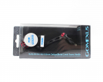 Gomexuse LYS70A38BKRD k&auml;epide, p&ouml;&ouml;rlev alumiiniummust, 68 mm Shimano (4367)