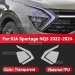 KIA SPORTAGE NQ5 2022-2024 Auto Esitulede L&auml;bipaistev TPU Kaitsekate Kile Esitulede V&auml;rvimuutja Kleebis Transparent