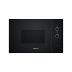 Microondas Siemens iQ300 BF520LMA1 20 Litros 800W Integrado Mandos Giratorios Apertura Lateral