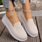 Mood 2025 Kevad Suvi Hingav V&otilde;rkjalatsid Naistele Mugavad Slip-On Vabaajajalatsid Naine Kerged Pehme Tallaga Loafers 36