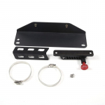 For Ford Ranger 2015- Aluminum Alloy Black Car seat Adjustable Fire Extinguisher Bracket car accessories must