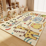 Lasteaia vaibad Multikakujuline j&auml;nes Armas &Otilde;nnelik Tekst V&auml;rvilised m&auml;nguvaibad Laste toa sisustuseks 80x120cm