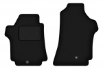 Dywaniki samochodowe welurowe czarne do: Hyundai Cargo II van (2007-2021)
