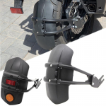 Mootorrattatarvikud Kawasaki Z400 Z300 Z250 Z250SL VERSYS X300 jaoks Tagumine porilaud Tagumine porikaitse Pihustuskaitsmed A Z250 Z250L