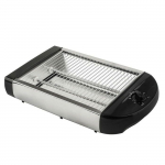 Grille-pain - K&Uuml;KEN - 30742 - 600 W - 2 fentes - Acier inoxydable noir must
