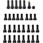 30 pcs TR412 TR413 TR414 Rubber Snap-in Tire Valve Stems for 0.453DRVSMX-A30