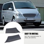 Uus auto tagaukse liist Kaitsev triip Stiililiistud Liistude viimistlusriba Mercedes Vito Viano 639 jaoks As Shown Left