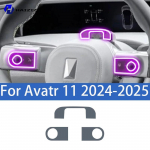 For Avatr 11 2024-2025 Car interior center console protective sticker interior decorative strip TPU protective sticker refit PPF Right-hand drive