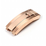 9 mm roostevabast terasest kokkupandav pandlaga liuglukk sobib Rolexi jaoks allveelaeva jaoks Oysterflexi jaoks Daytona jaoks GMT kellarihma jaoks D Rose 9mm no logo