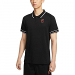 Nike Court Heritage Meeste Tennise Polo FQ2102-010 EU L must