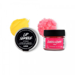 Lush huulepalsam  Huulekoorija komplekt Valik 1 Lip Service Lip Balm + Bubble Gum Lip Scrub