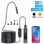 Juhtmeta kontrollkaamera poolj&auml;ik WiFi-boreskoobi endoskoop 1200P HD Androidi iPhone'i s&uuml;learvutile 3.5m