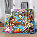 1 tk, Toy Story Tekk Pehme ja Hubane Visketekk Klassikalise Filmi F&auml;nnidele T&auml;iuslik Kingitus Igal Puhul Ideaalne Voodi, Diivani jaoks 150cmx200cm